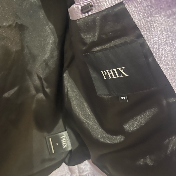 PURPLE VELVET PIPED BIKER JACKET - Picture 2 of 6